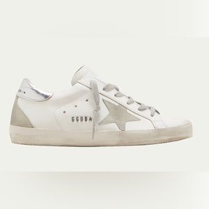Golden goose superstar white ice silver, 37
